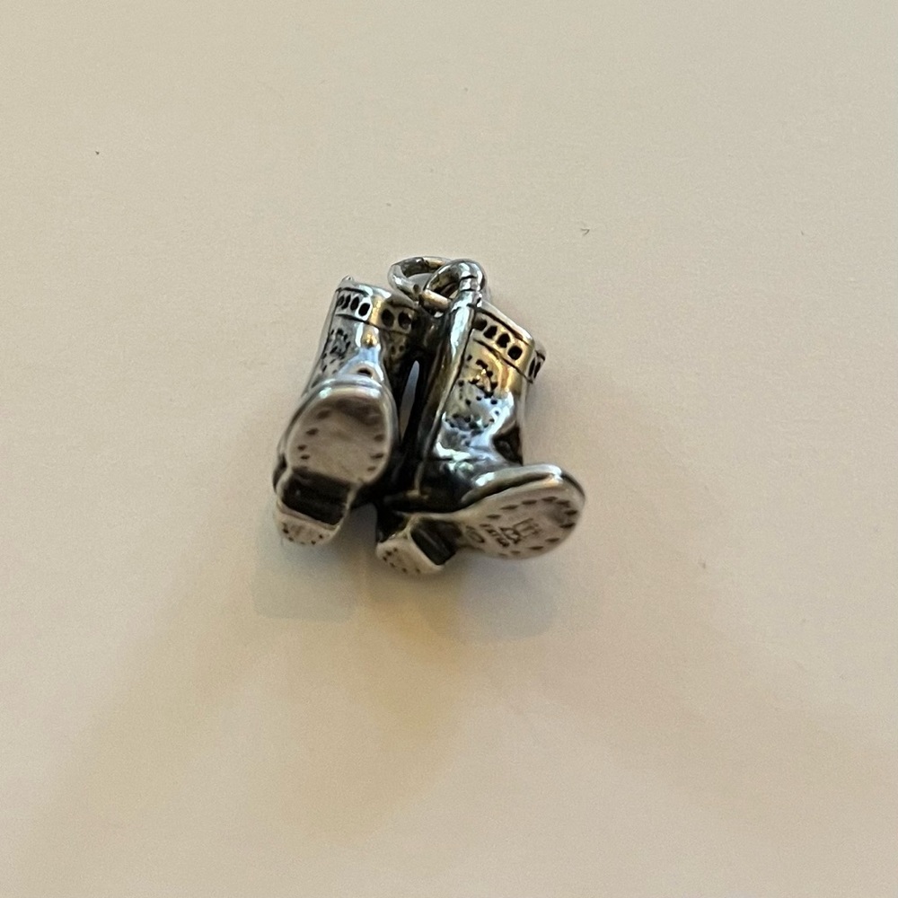 James Avery Sterling Silver Cowboy Boots charm